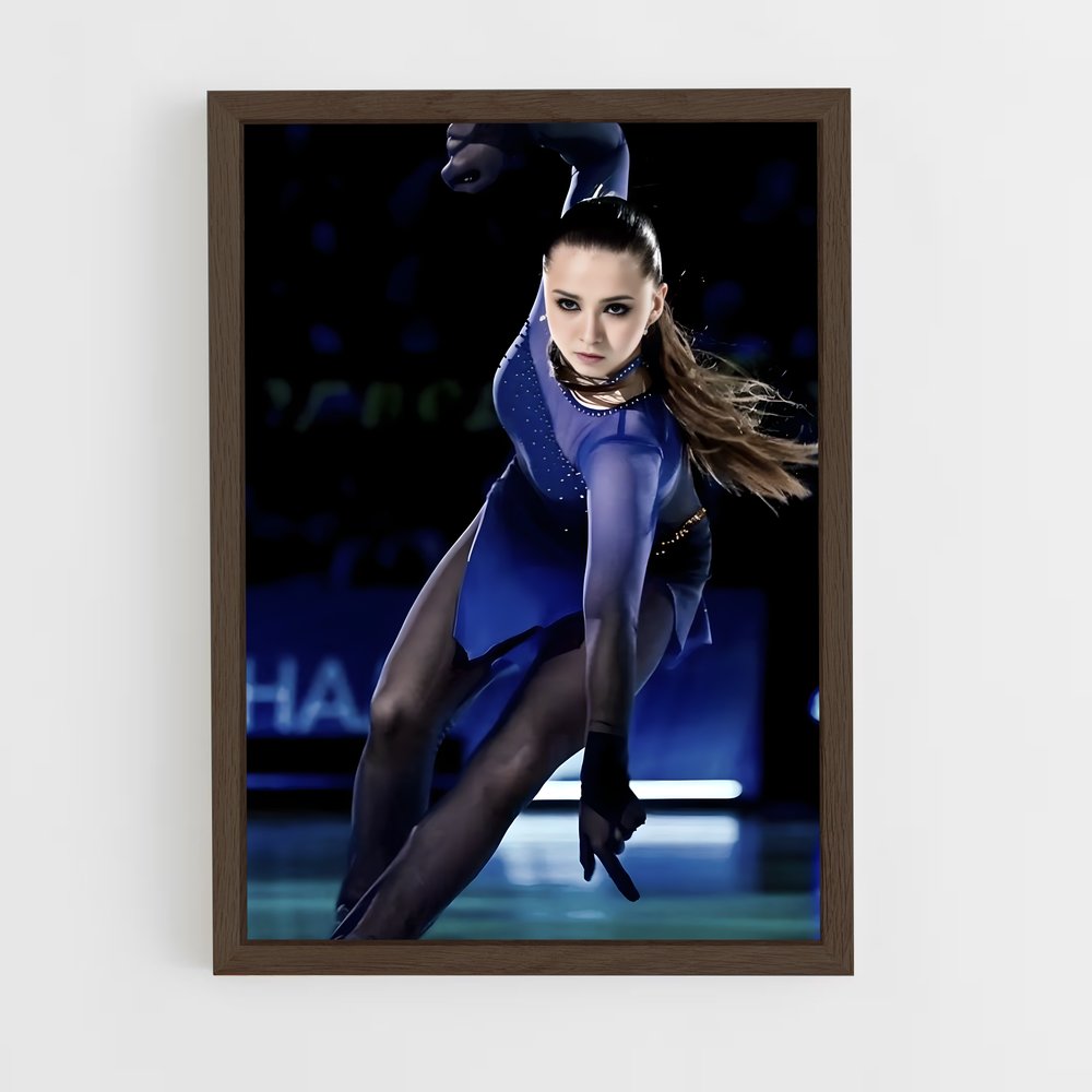 Poster Kamila valieva patinatrice – affiche Patinage artistique (vue 5)